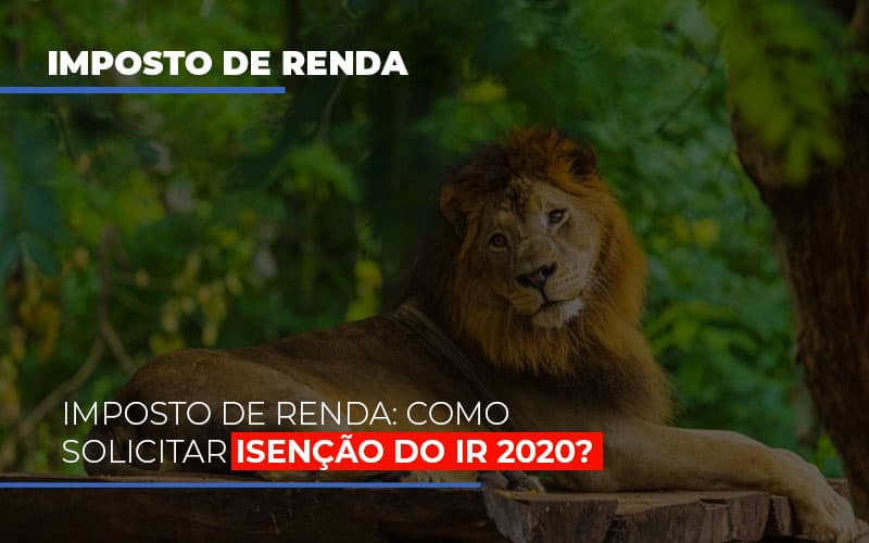 Imposto De Renda Como Solicitar Isencao Do Ir 2020 Contabilidade - Escritório de Contabilidade em Ilhéus - BA - Organize Contabilidade Consultiva