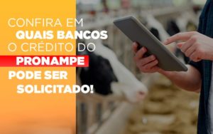 Confira Em Quais Bancos O Credito Pronampe Ja Pode Ser Solicitado - Escritório de Contabilidade em Ilhéus - BA - Organize Contabilidade Consultiva